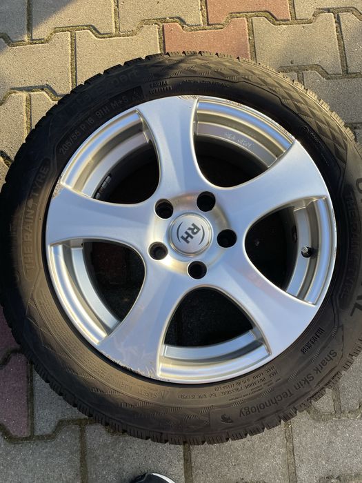 Koła zimowe uniroyal 205/55/16 felgi rh 5x114.3 r16. Renaultdaciamazda