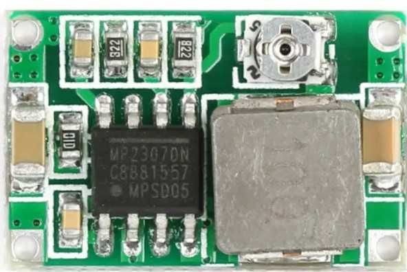 DC-DC buck converter, понижуючий перетворювач mini360 mp1584