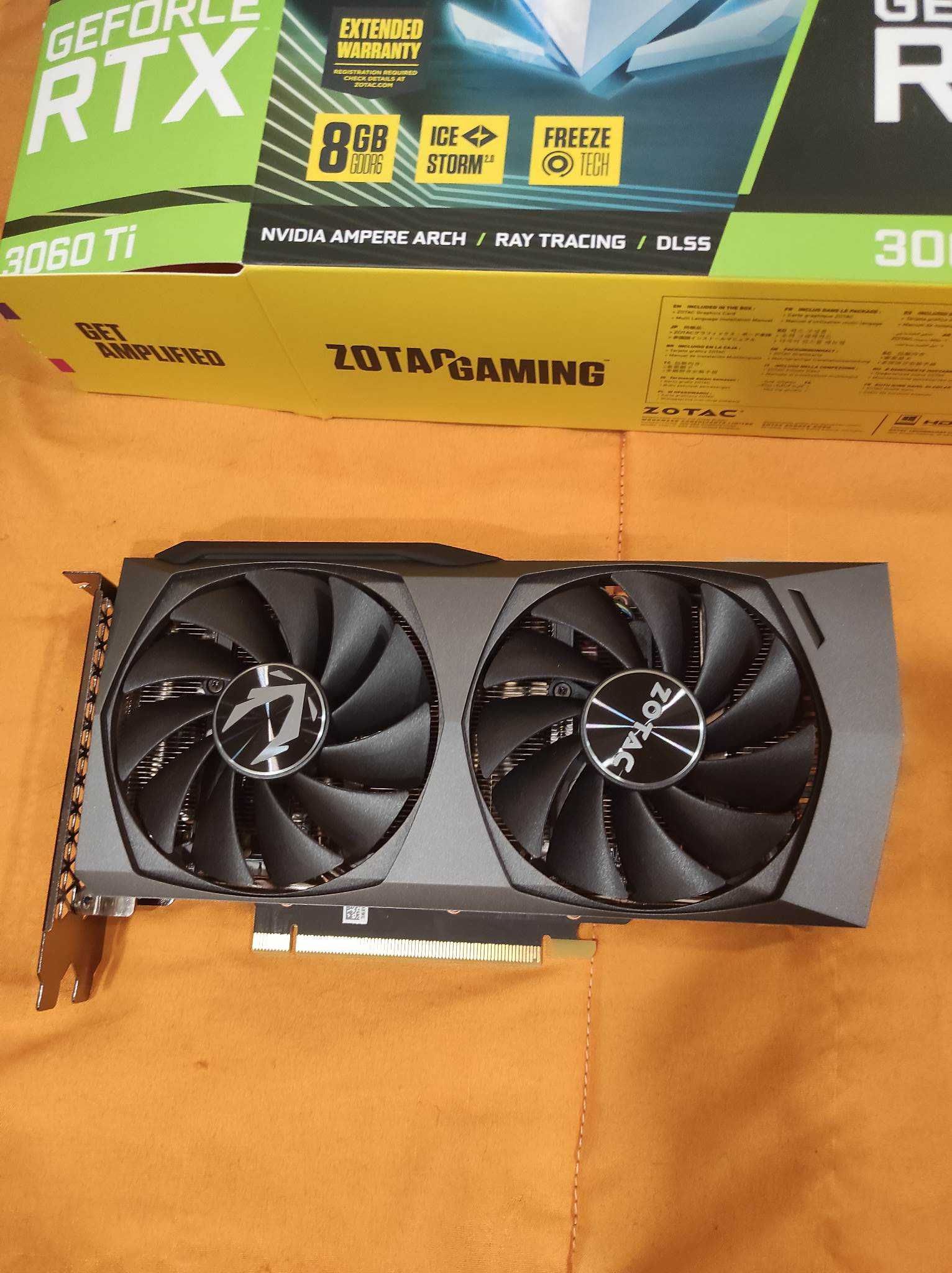 Placas Gráficas Zotac Gaming GeForce RTX 3060 Ti 8GB GDDR6 Twin Edge