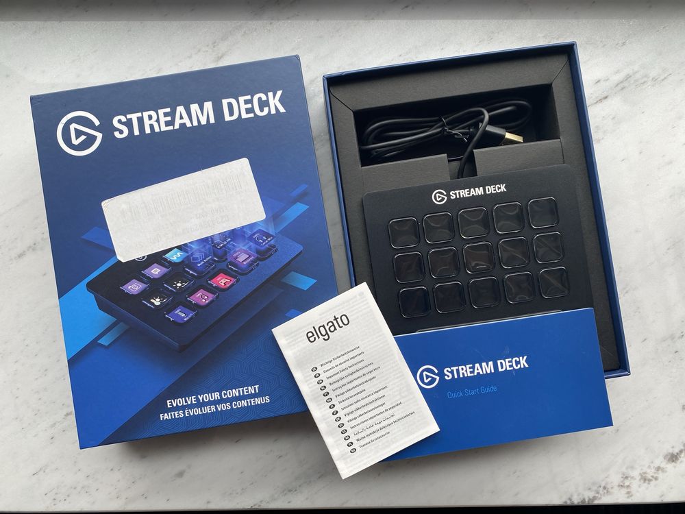 Контролер для стрімінга Elgato Stream Deck MK.2 Black