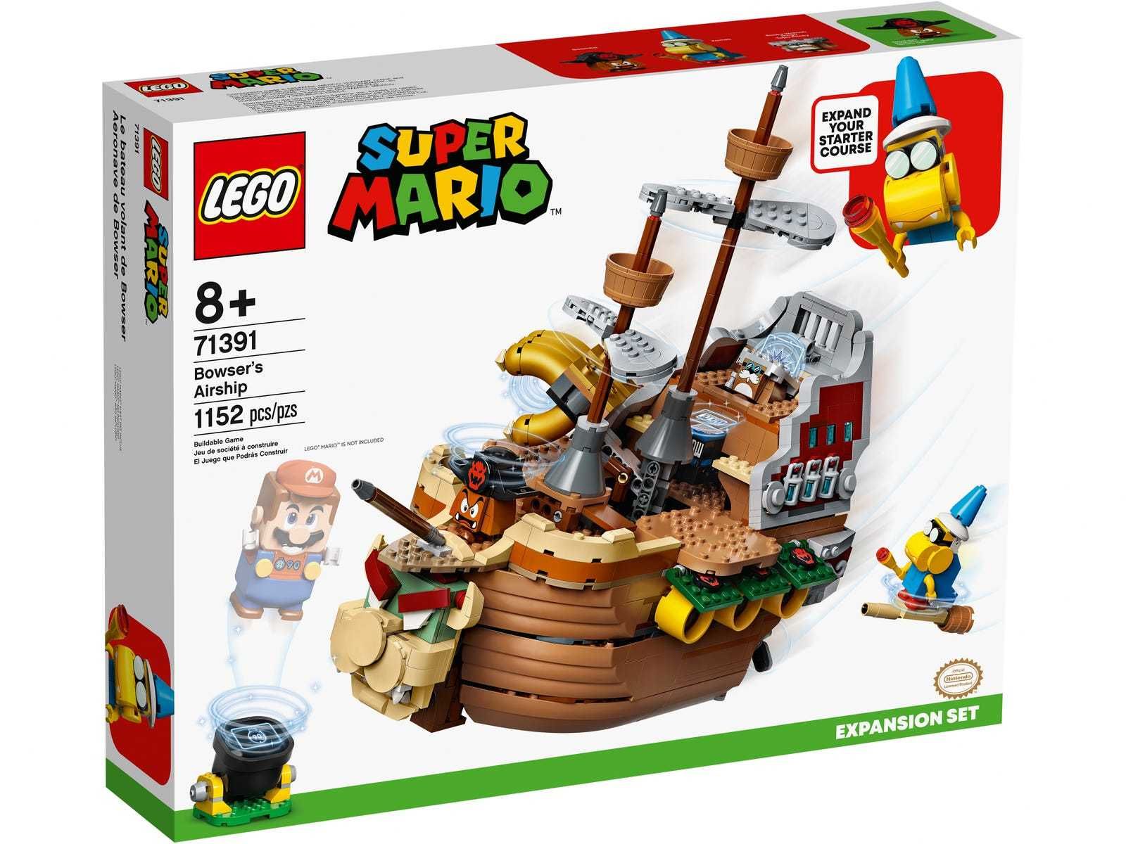 LEGO 71391 Super Mario Sterowiec Bowsera