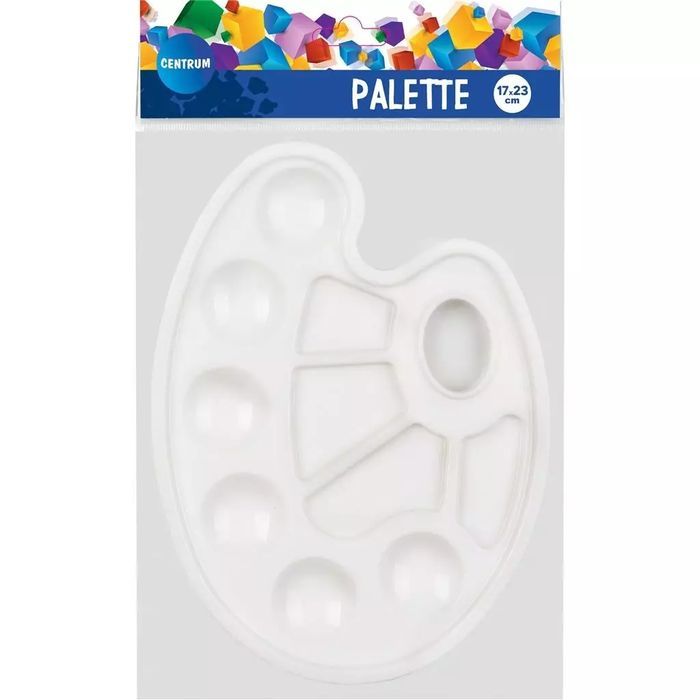 Paletka do mieszania farb. Centrum. Nowy Produkt