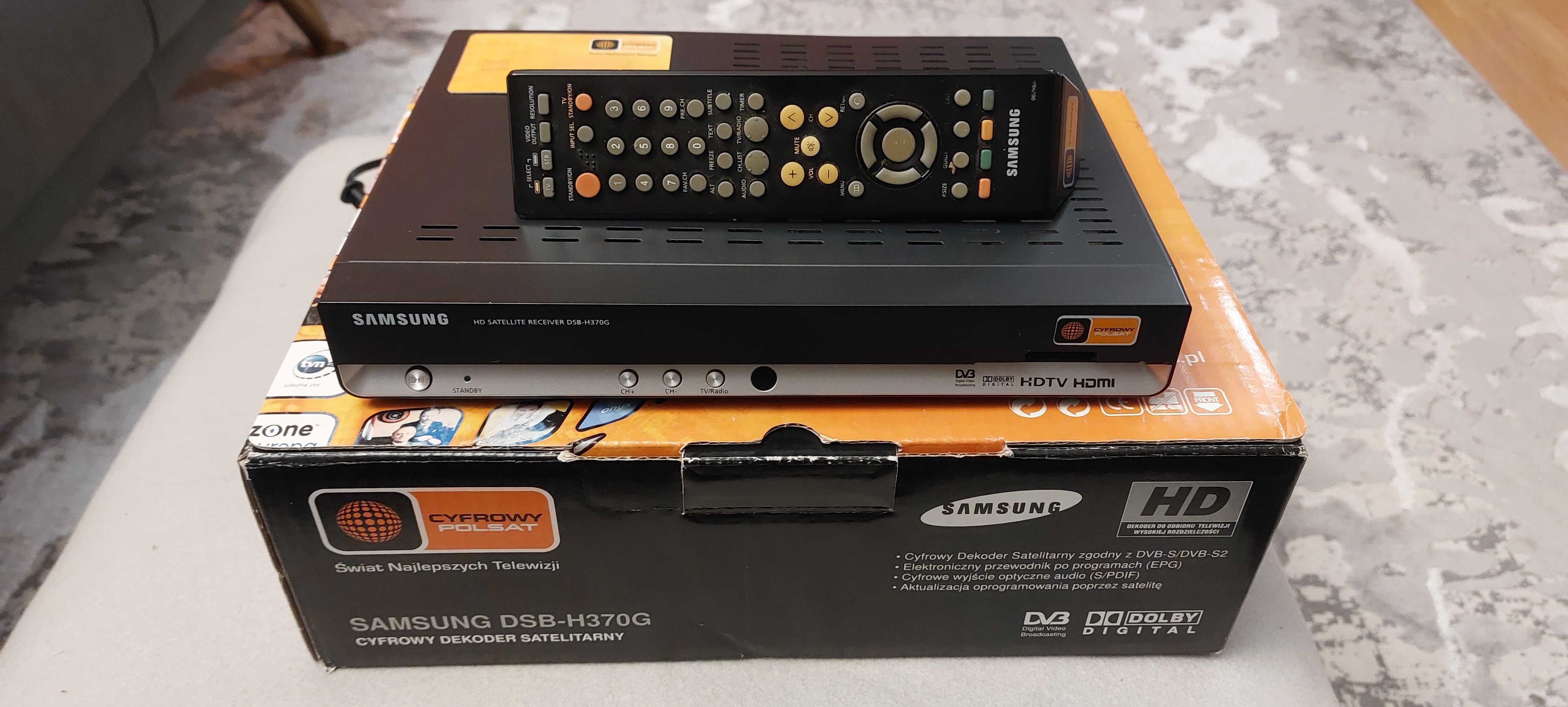 Cyfrowy dekoder satelitarny Samsung DSB-H370G
