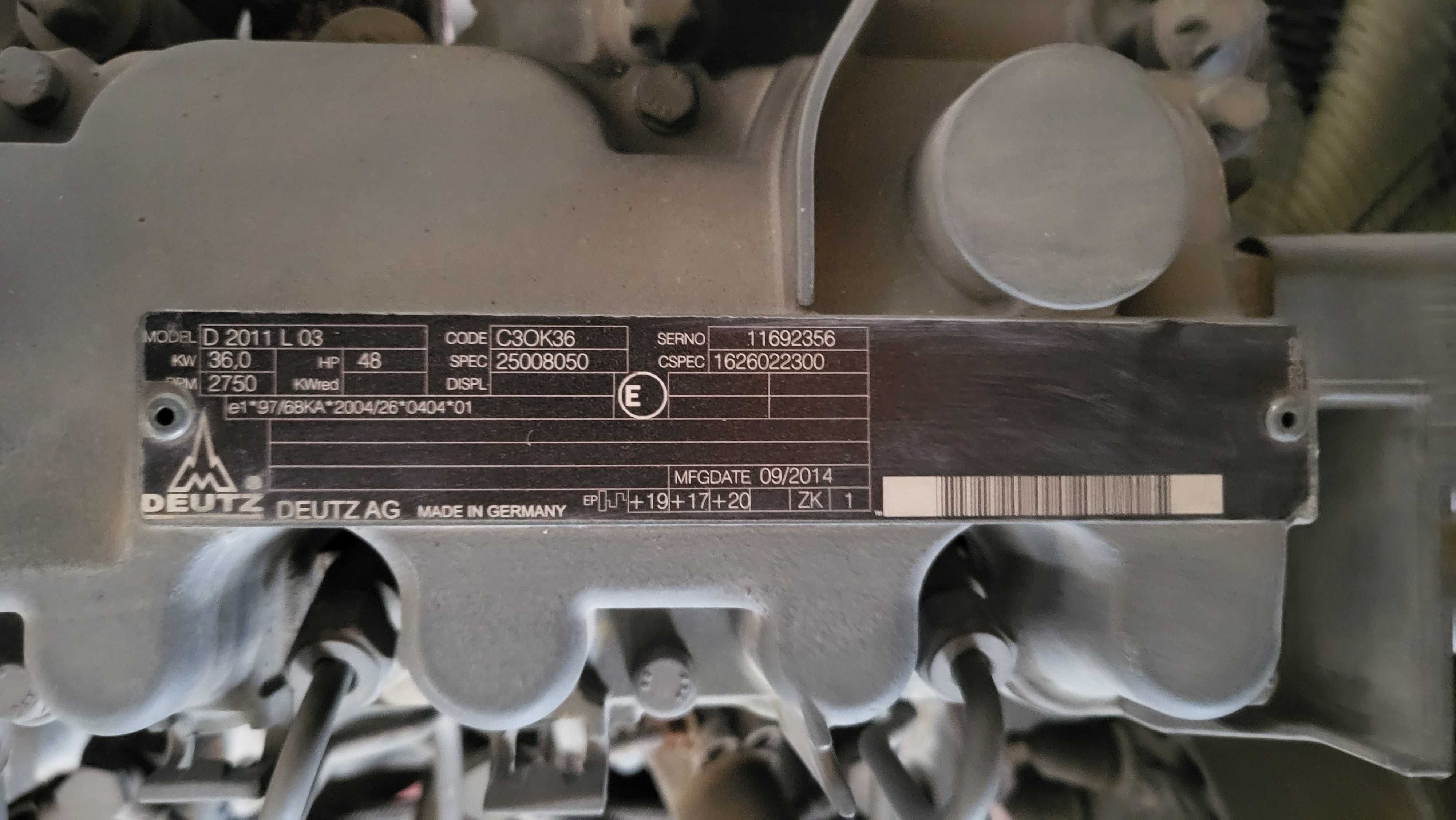 Kompresor Atlas Copco XAS97 5,3m3 2014r,360mh+osuszacz powietrza.