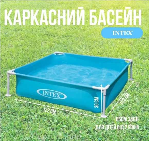 Дитячий каркасний басейн детский  каркасный басейн  интекс intex