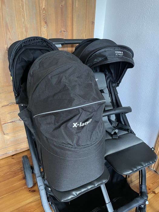 Wózek rok po roku X-lander 2w1 X-Double Black