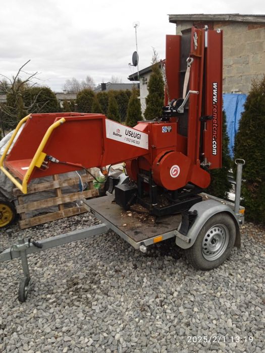 Rebak Remet RPS 120T spalinowy 23HP Briggs Stratton,Tasmociag 3m.