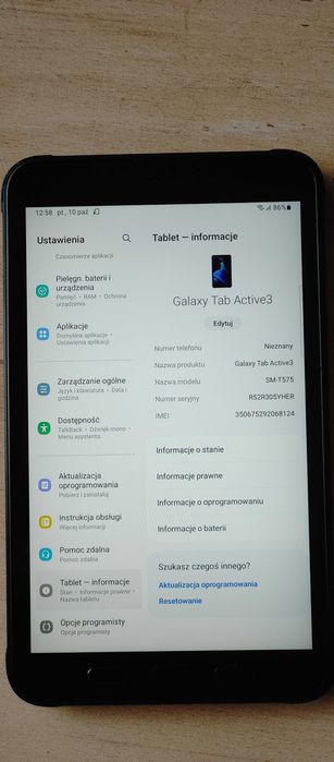 Samsung Galaxy Tab Active 3 SM-T575 LTE 4GB 64GB