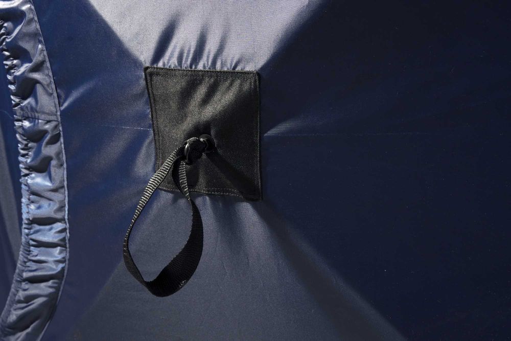 Палатка Cube Panorama для мобильной походной бани.