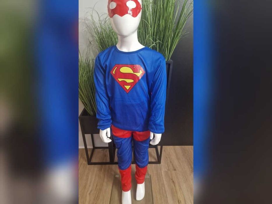 strój przebranie spiderman superbohater 110-120cm