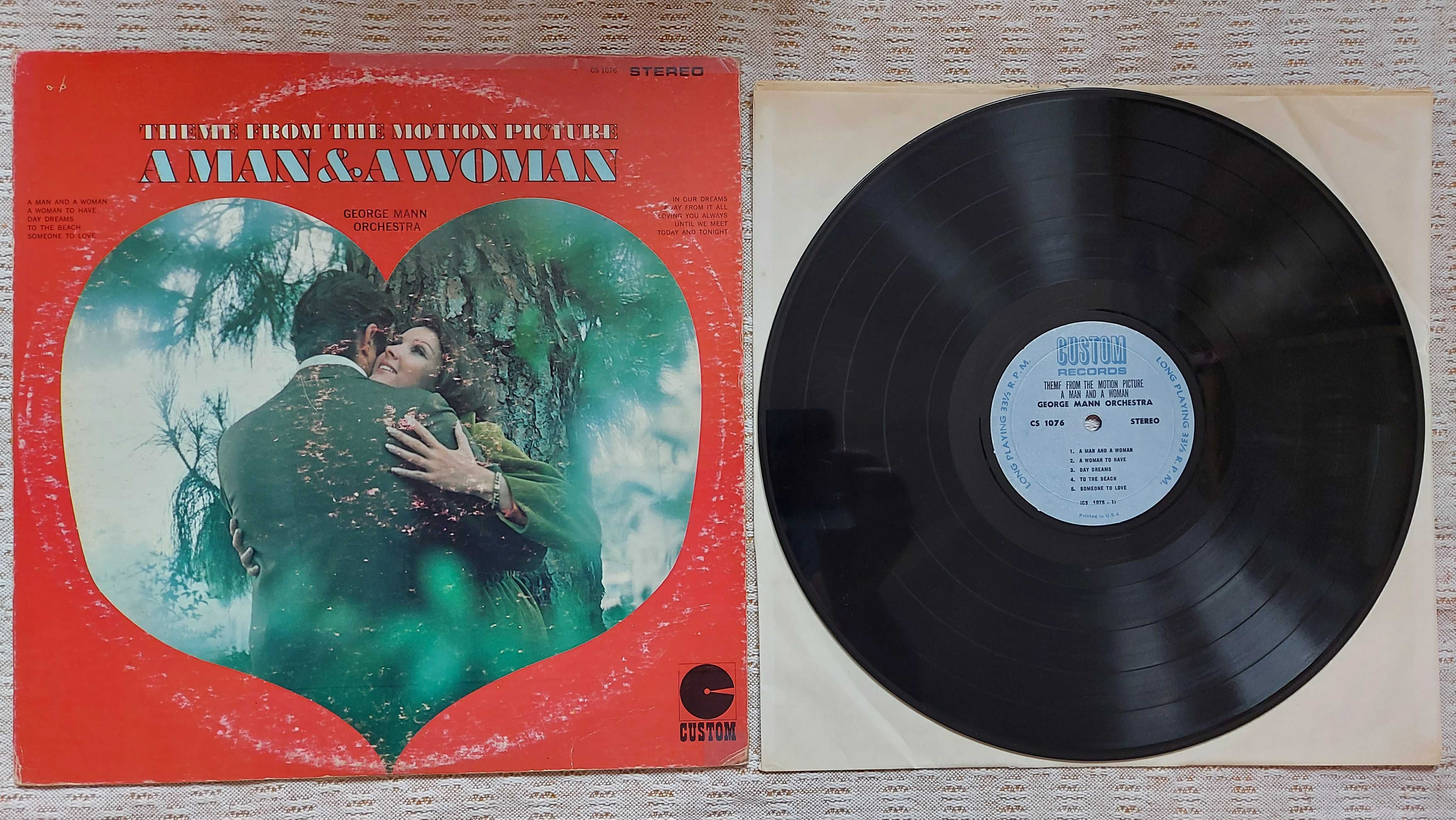 Soundtrack  Theme From The Motion Picture A Man & A Woman US (VG/VG)