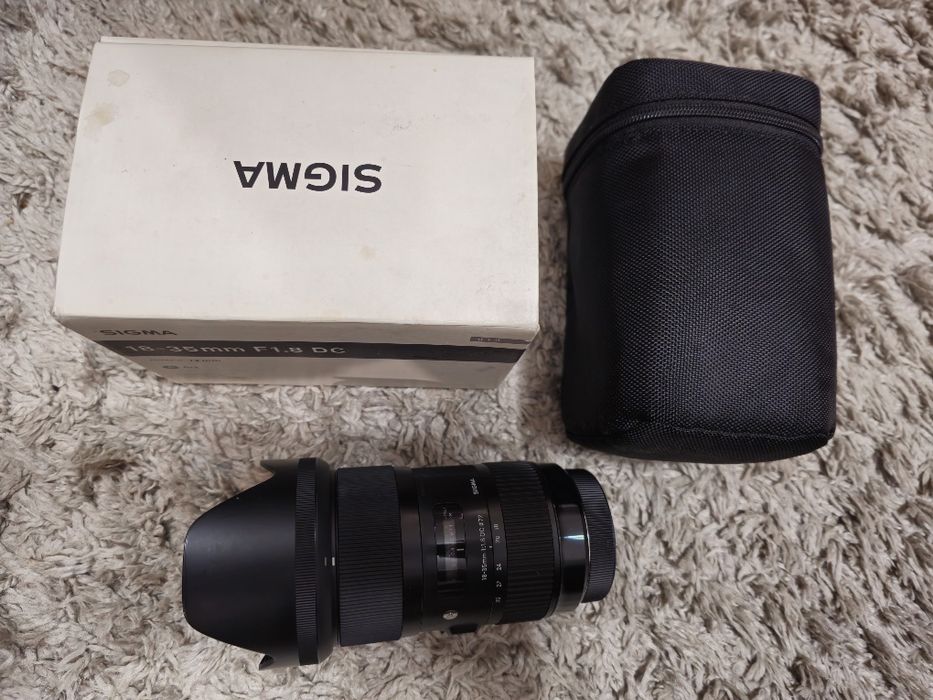 Sigma 18-35mm 1.8 for Canon EF