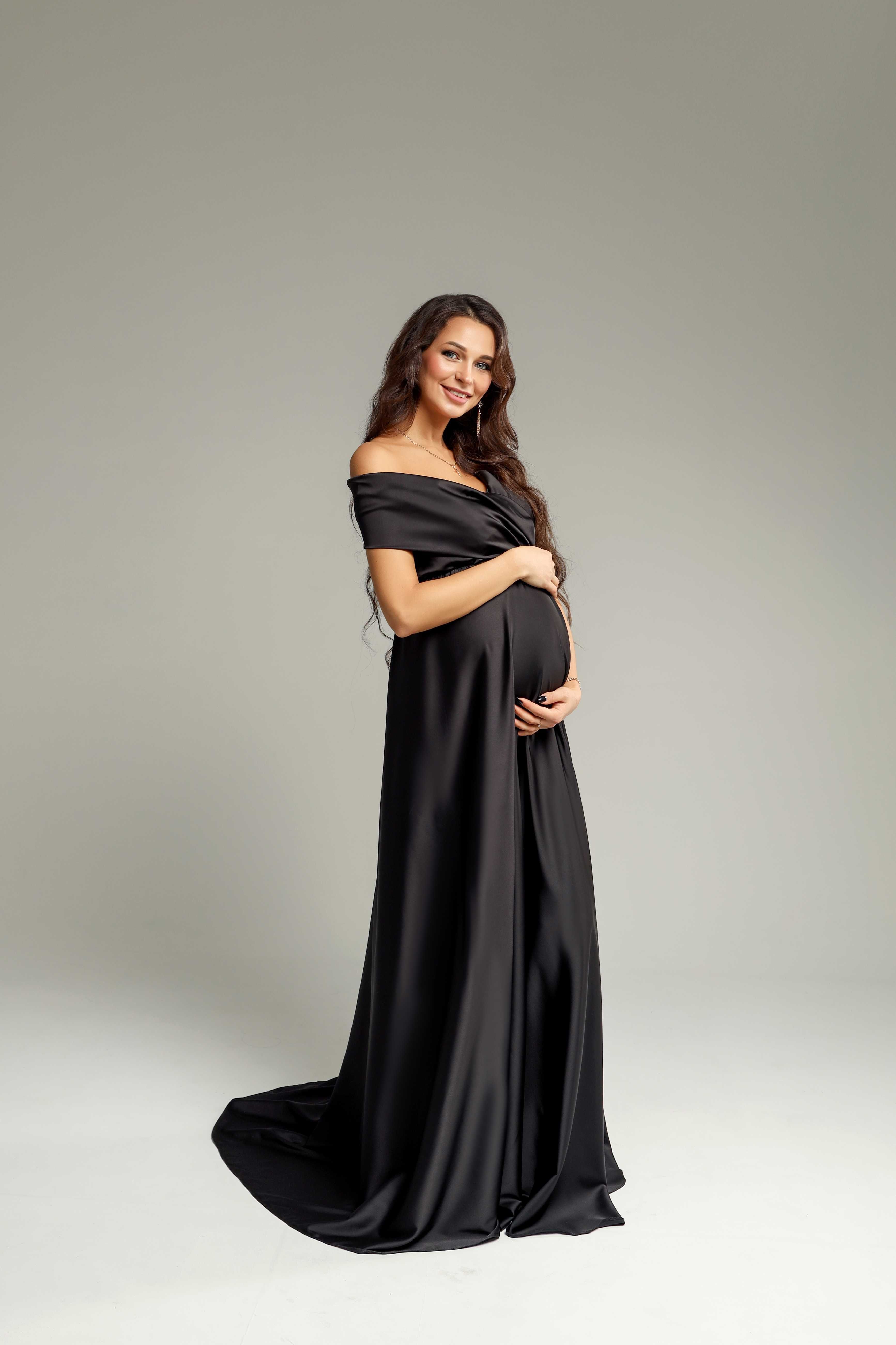 Платье для фотосессии беременной. Праздничное платье для беременной.