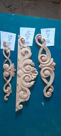 Rzezbione ręcznie ornamenty meblowe