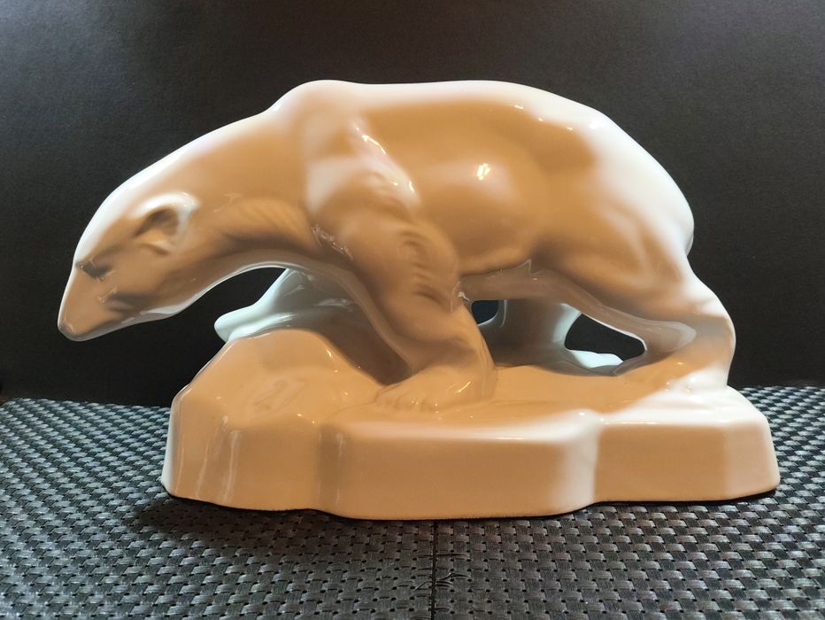 Wielka Figura Niedźwiedzia Polarnego 35x21x15 Kolekcjonerski