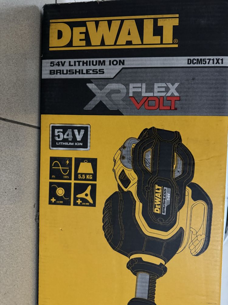 DeWalt Roçadora XR FLEXVOLT 54V DCM571X1