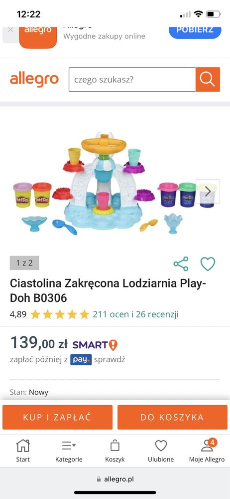 Play Doh duży zestaw