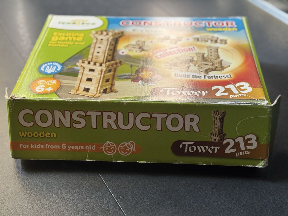 Конструктор дерев'яний Вежа 900330 IGROTECO