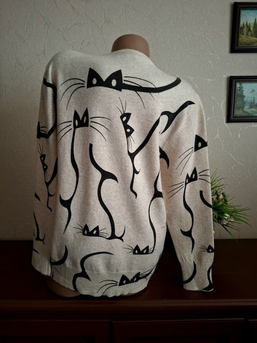 КАШЕМИР нежный тепленький свитер Турция 48-56р