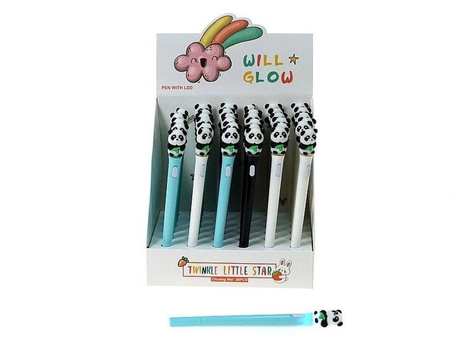 Długopis ze światłem (36szt) ADAR pudełko,