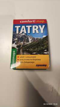 Tatry. Mini mapa plastikowa. Okazja !