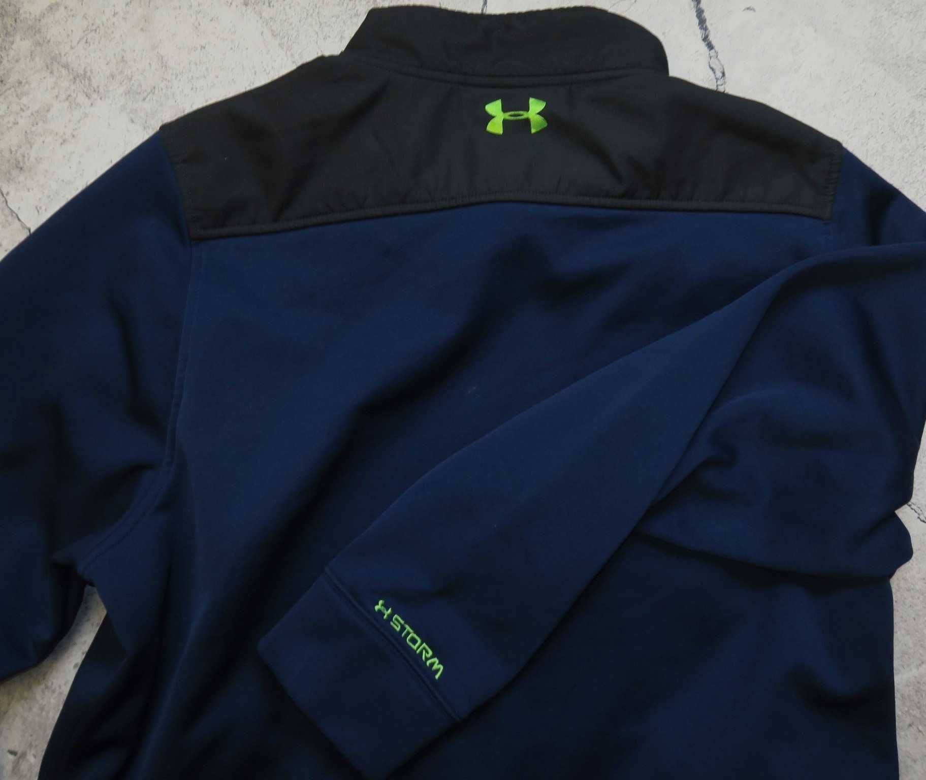 Under Armour bluza na zamek ocieplana polarem XL