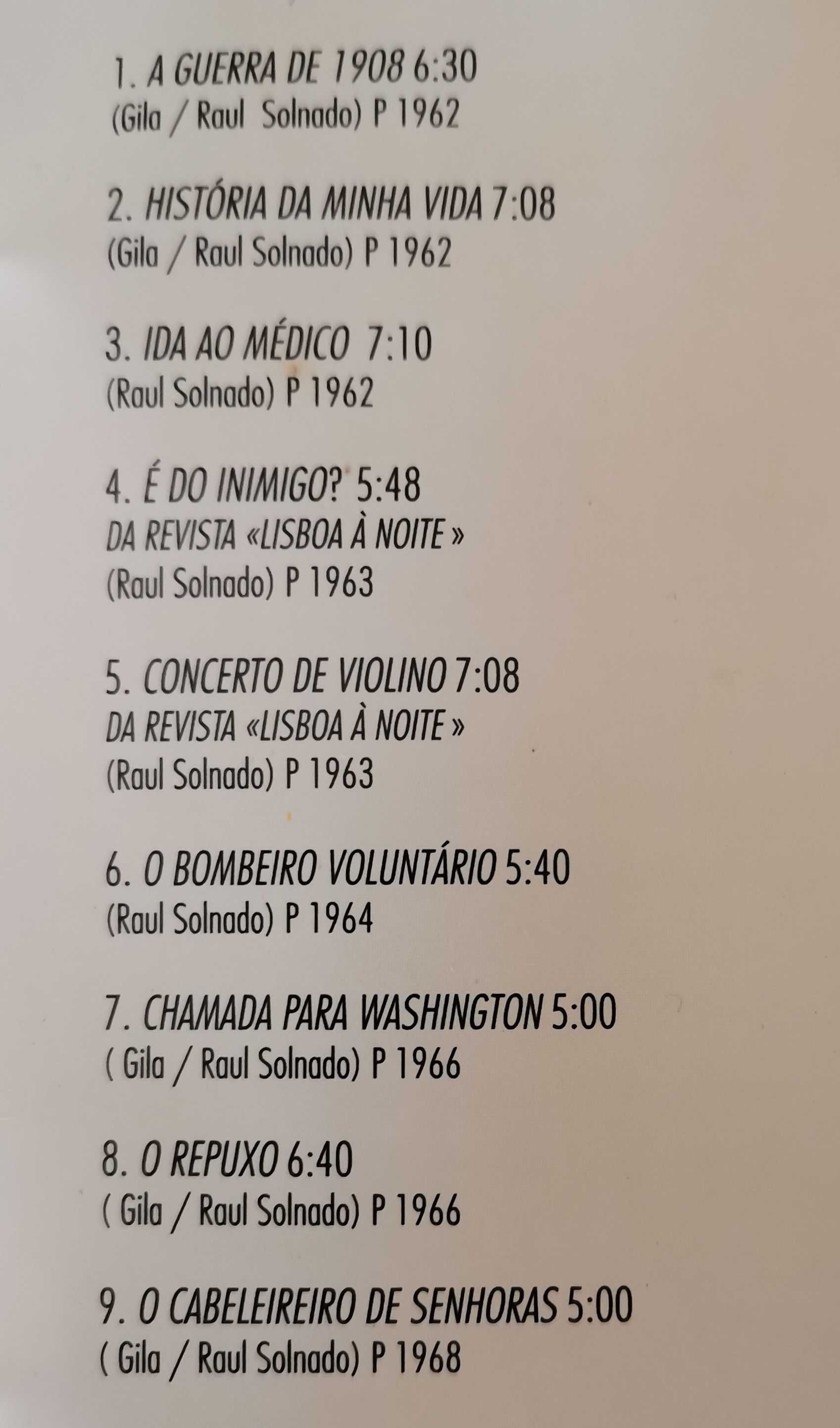 CD Raul Solnado - Best-seller dos discos