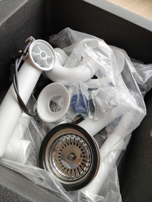 Zlewozmywak DEANTE Zorba ZQZV2113 + bateria Grafitowy