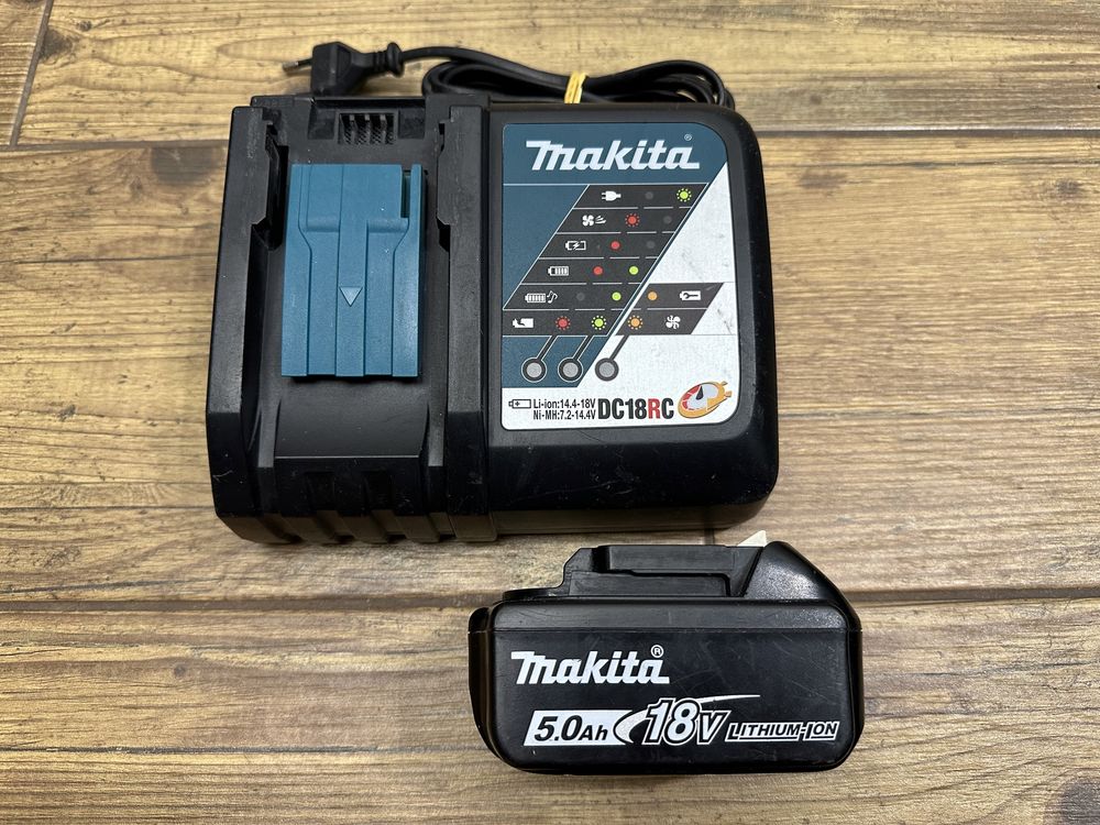 Zestaw bateria akumulator 18V 5AH + ładowarka DC18RC Makita