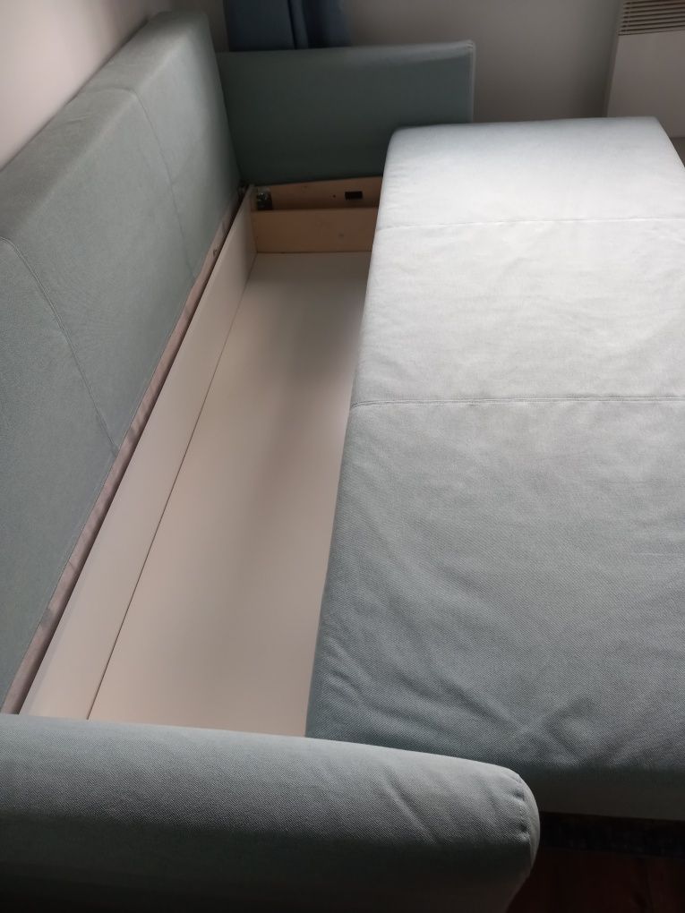 Sofa HOLMSUND IKEA 3 os błękitno-szary