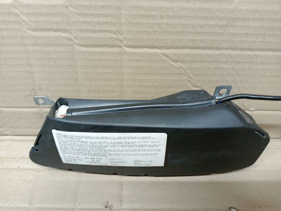 Poduszka powietrzna AIRBAG fotela kierowcy VW Volkswagen Seat Skoda
