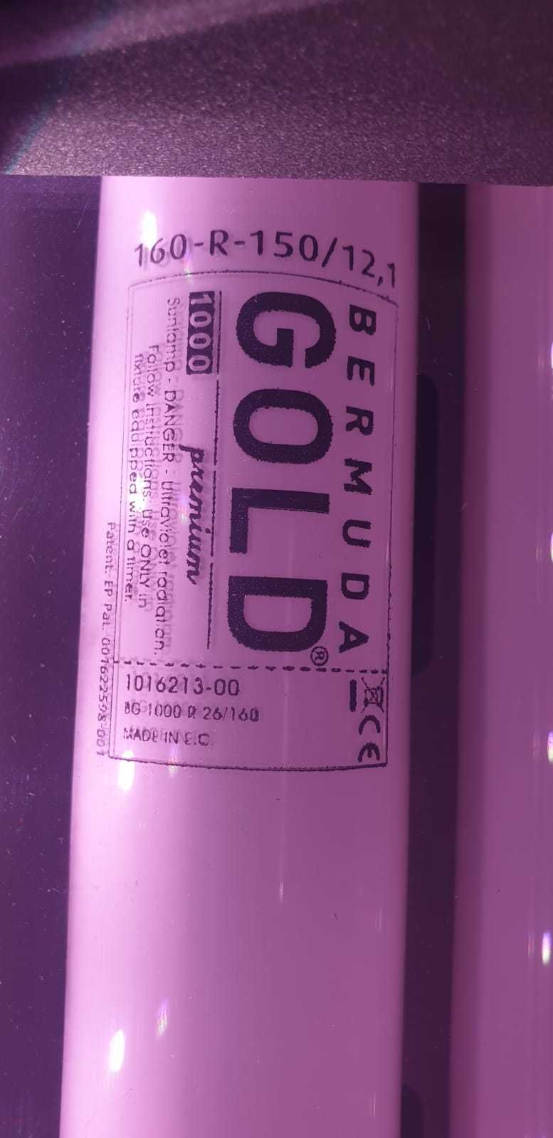 Ergoline MegaSun Soltron Lampy Serwis Kosmetyki Bermuda Gold