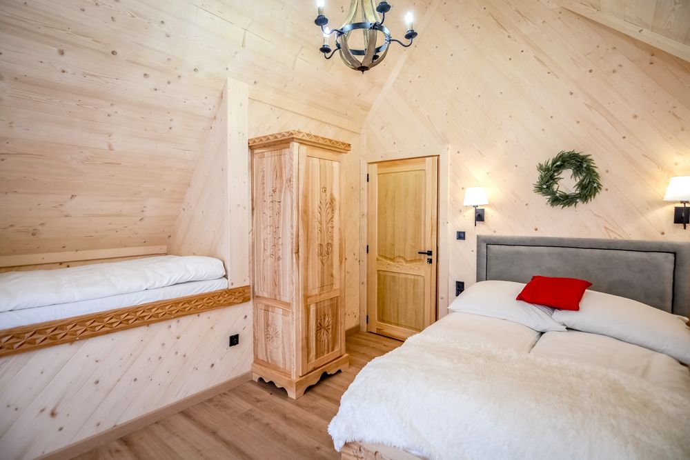 Balia  piękny duży góralski domek 8 osób apartamenty z cud