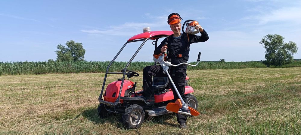 Wycinka drzew, czyszczenie nieużytków, zbieranie liści, koszenie trawy