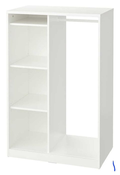 Otwarta garderoba IKEA