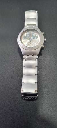 Relógio Swatch Irony Diaphane Original - Cinza - Senhora