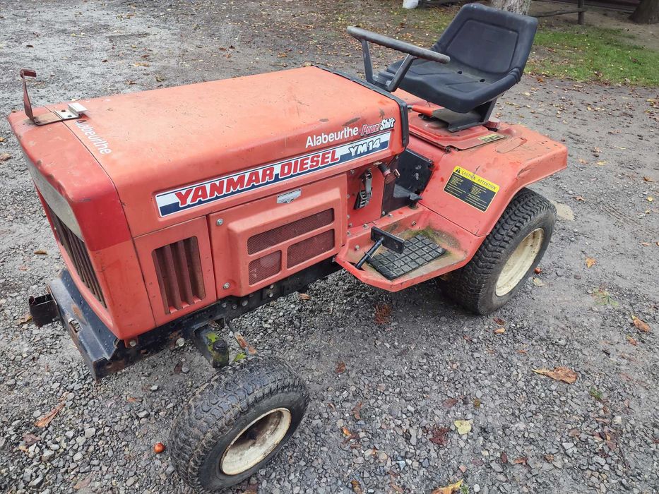 Traktorek kosiarka Yanmar YM14 diesel 2 cylindry 14 KM