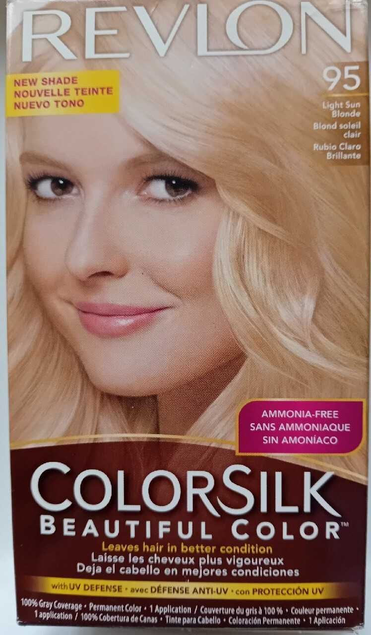 REVLON ColorSilk farba do wł, Słoneczny blond nr95