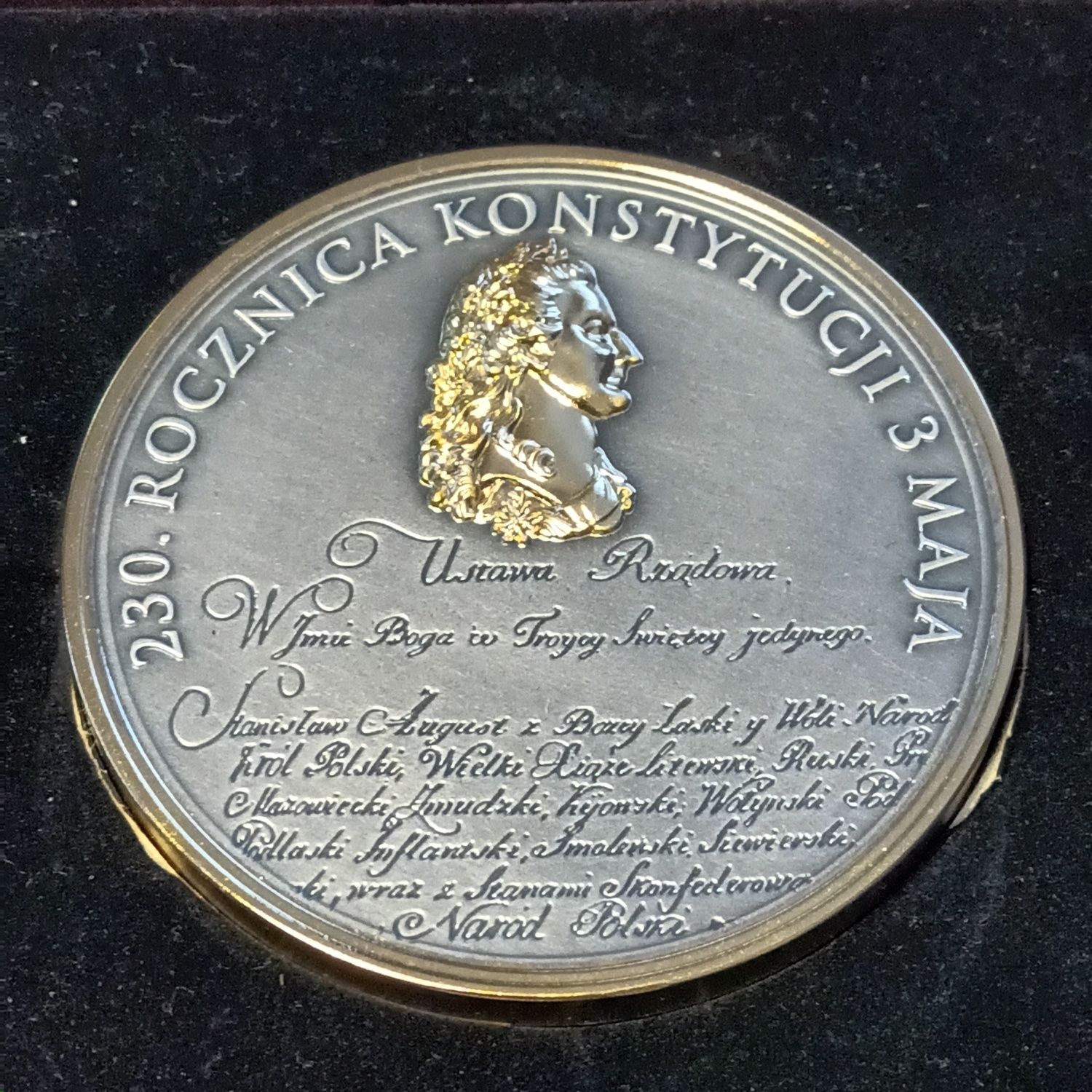 Medal 230 rocznica Konstytucji 3 Maja