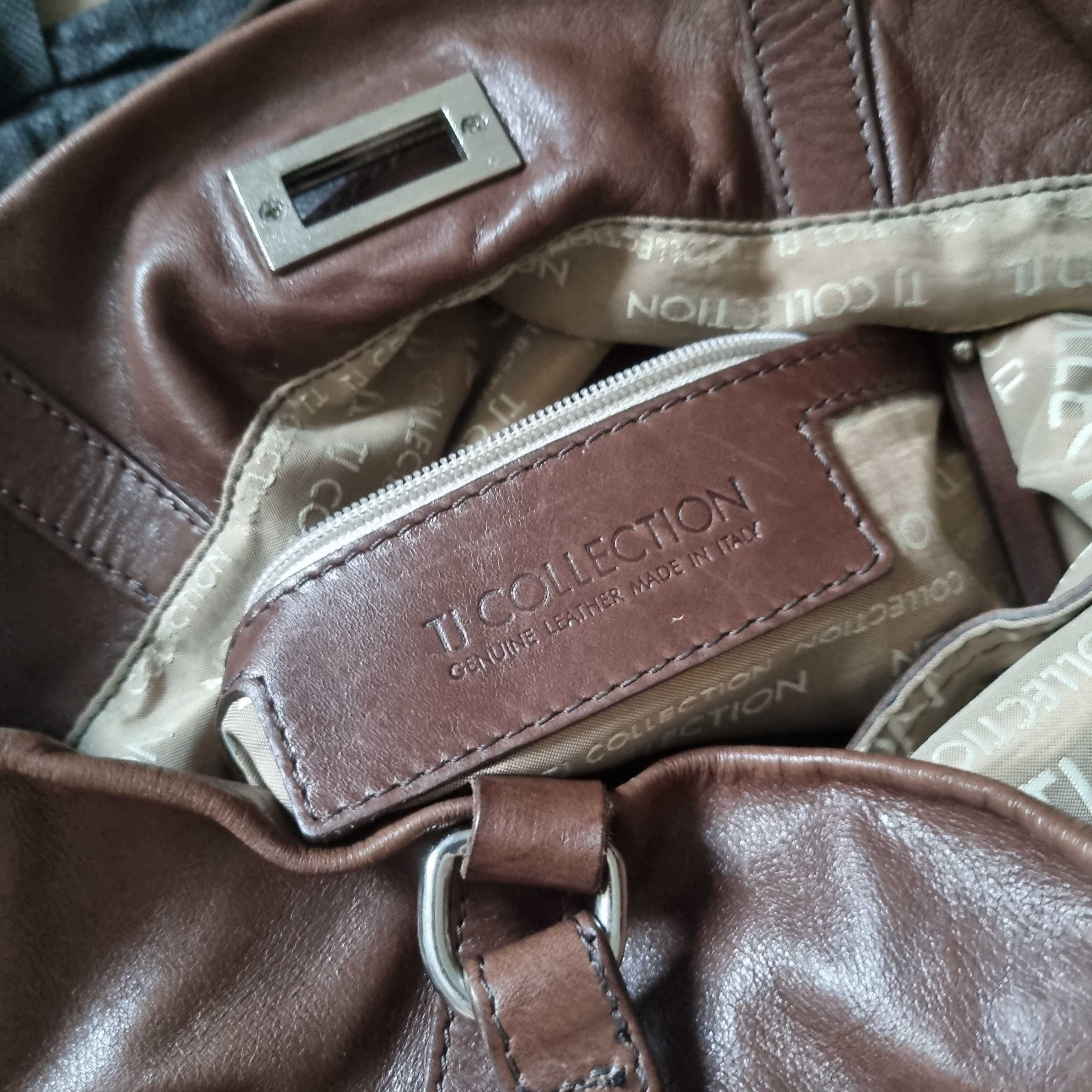 Сумка из натуральной кожи TJ Collection оригинал состояние новой