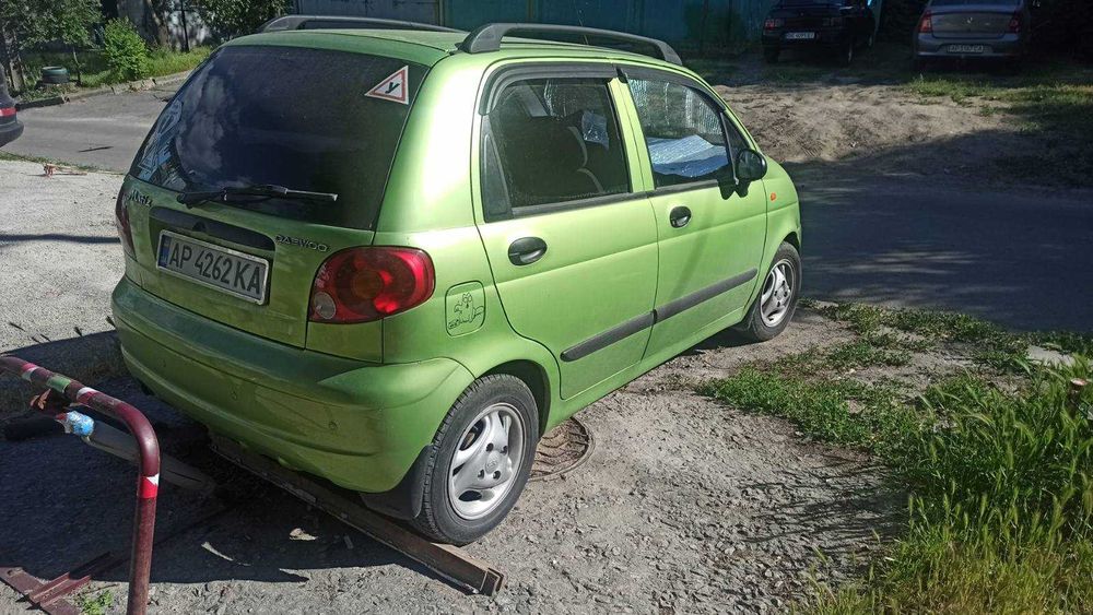 Matiz с ГБО на автомате, кондиционер, ГУР, парктроник