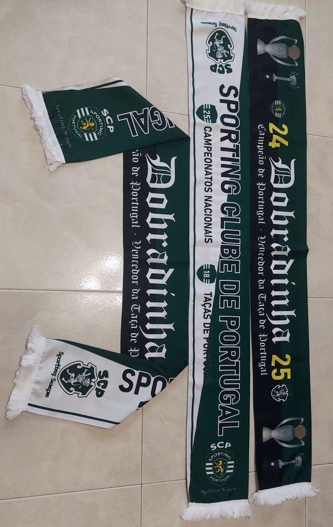 Cachecol da Dobradinha Sporting
