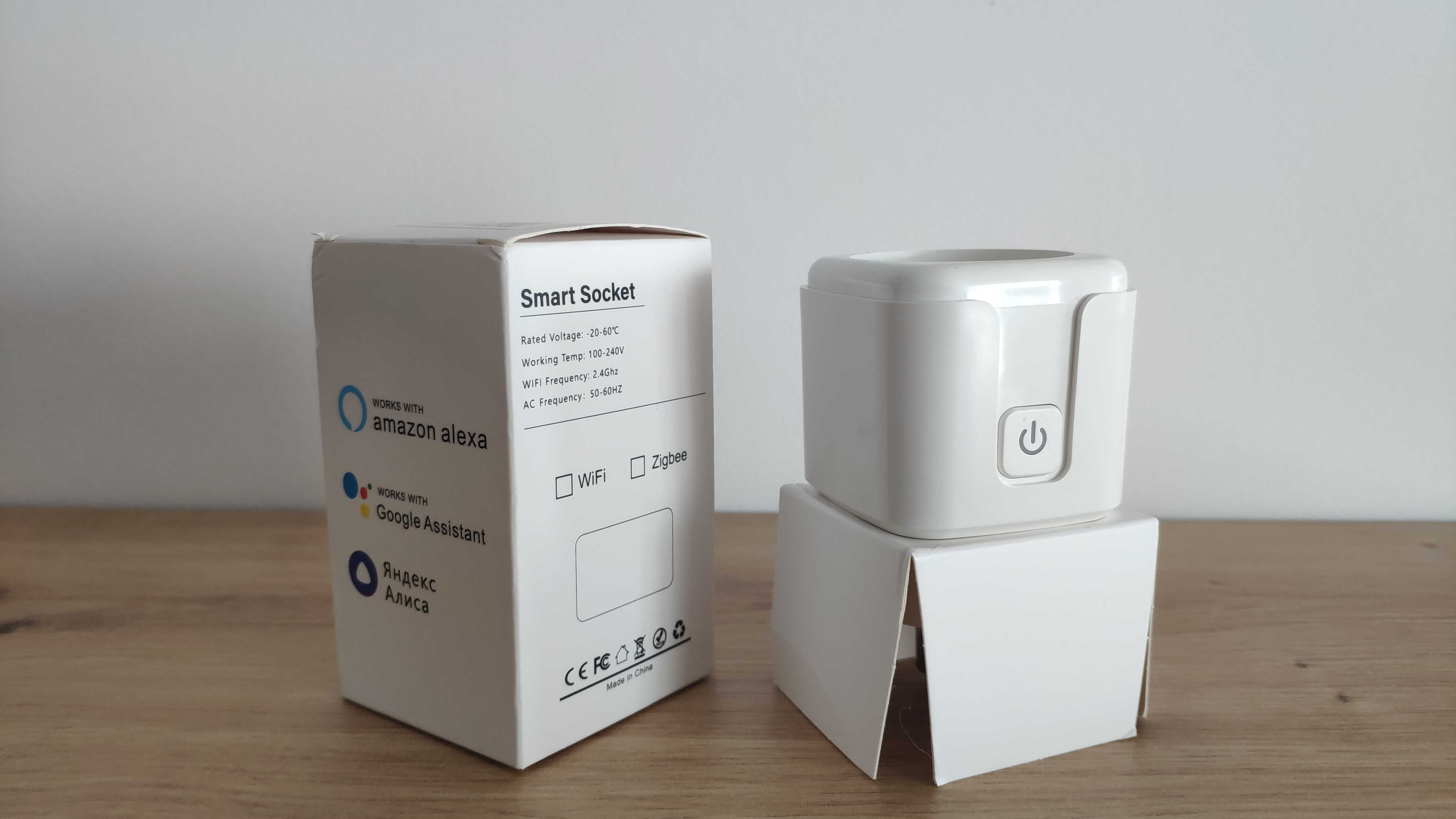 Inteligentne gniazdko WiFi, aplikacja - Aubess Smart Socket (nowy)