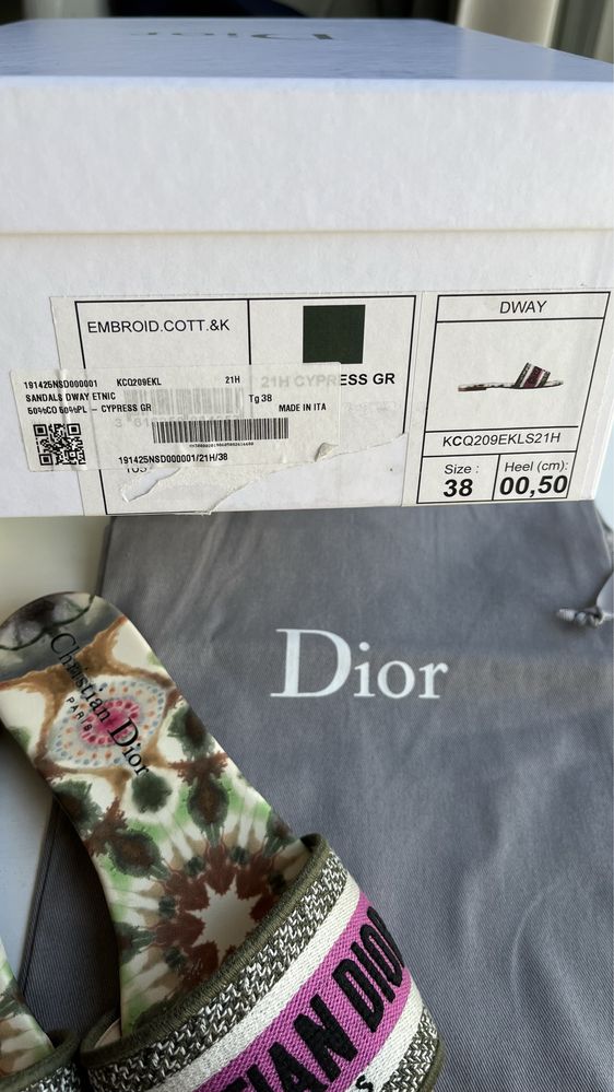 Christian Dior Paris Dway cypress green gr 38