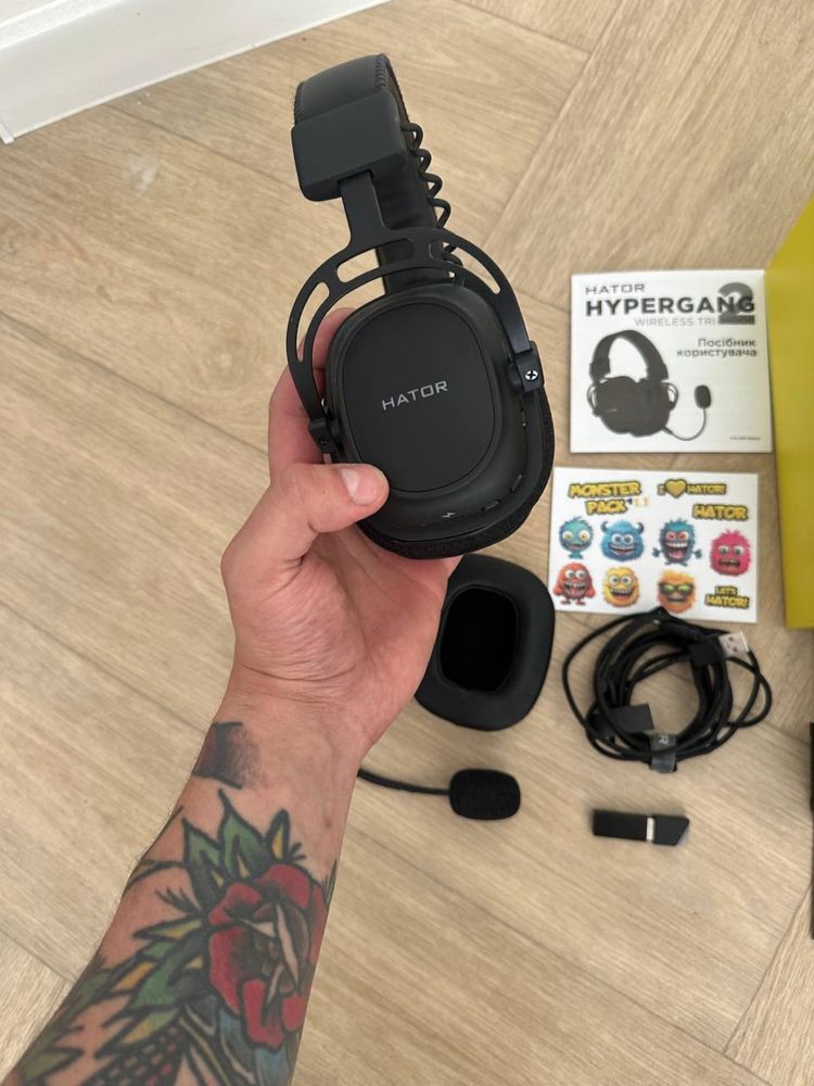 hator hypergang 2 wireless tri-mode