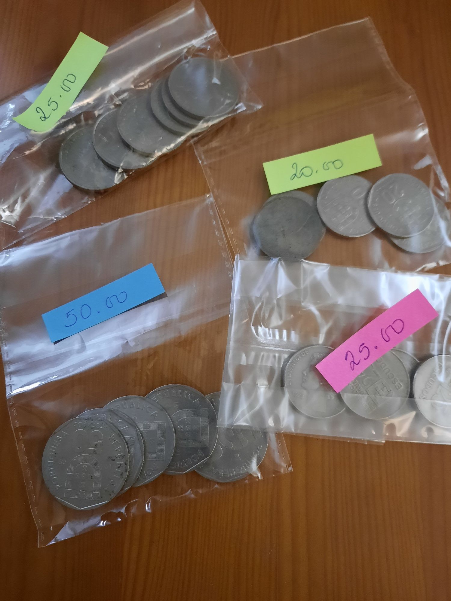 Moedas antigas portuguesas