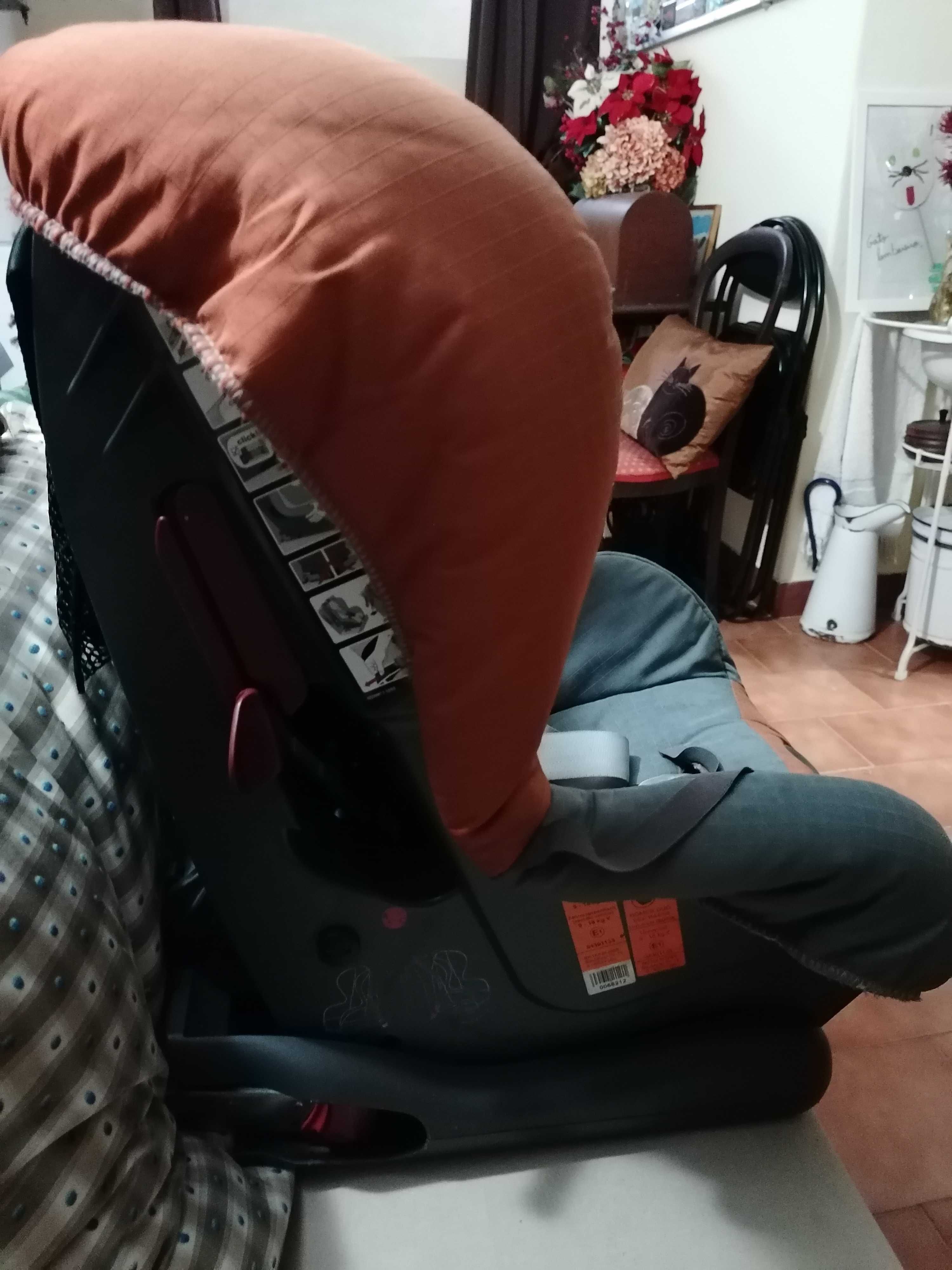 Cadeira auto p/ bébé com isofix