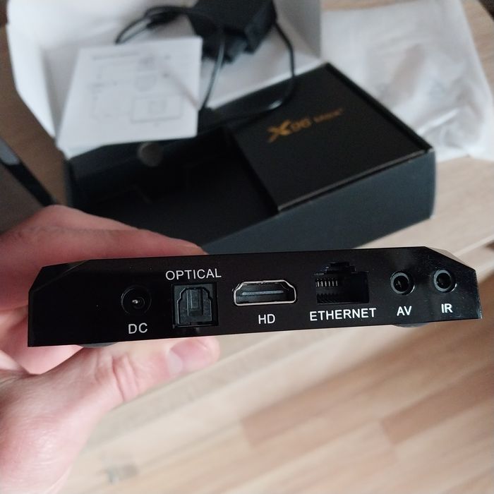 Смарт приставка x96max plus, тв бокс x96max plus 2/16