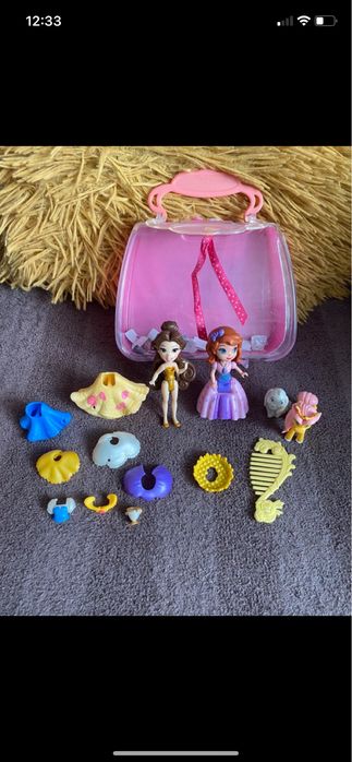 zestaw ksiezniczek- bella i ksiezniczka zosia