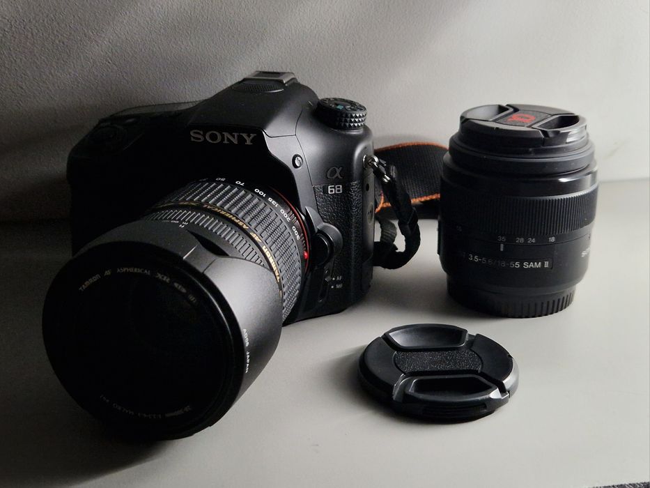 Sony A68 + 2 obiektywy